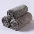 Car Drying Wash Detailing Buffing Polishing Towel with Plush Edgeless Microfiber Cloth 500 GSM  16X16 Inch Microfiber Towels