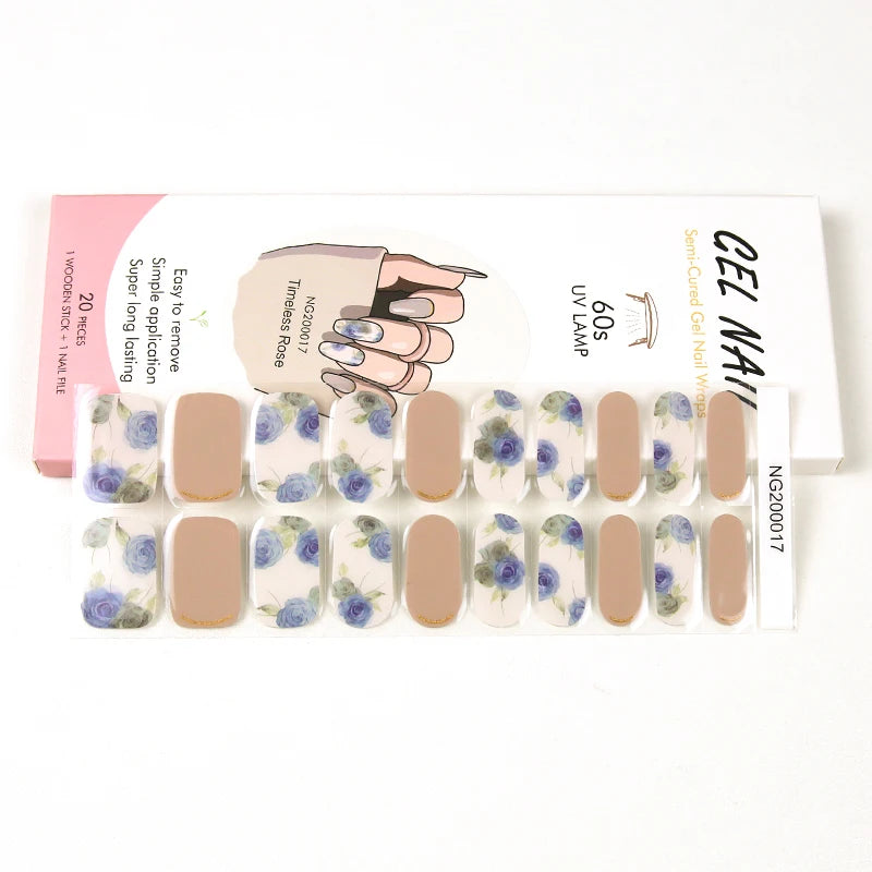 Latest gel nail warp hot ins fb ins wholesale OEM/ODM shanghai huizi factory