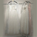 Wholesale Custom Printed logo Pvc Garment Bag for Wedding Dress Dustproof Bag