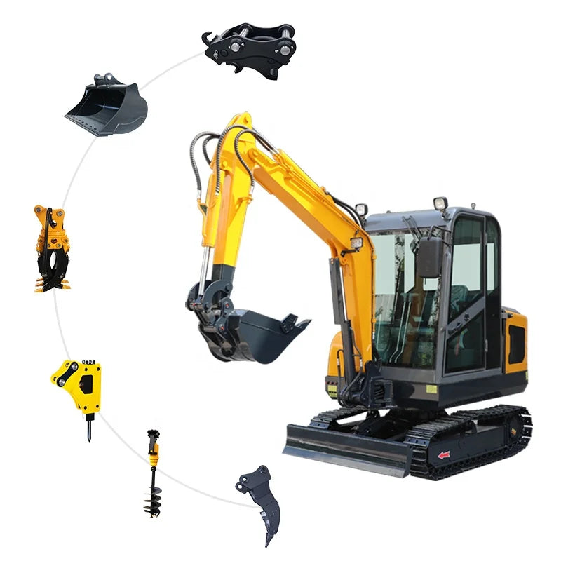 Manufacturer China Mini Excavator Small Digger Excavator for Sale