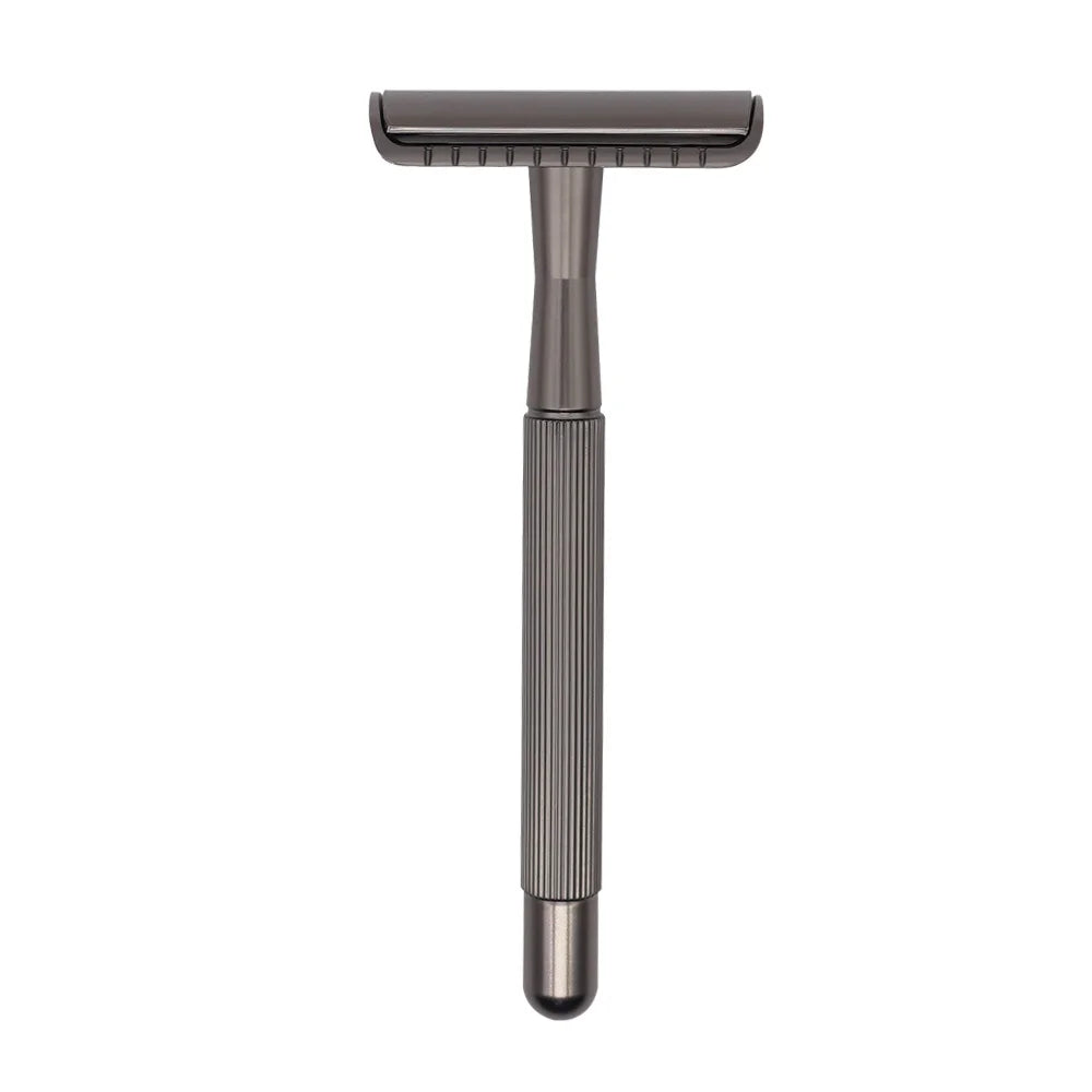 Free Sample Ready to Ship ENMU Beauty Rose Gold Brass Twin Blade Stainless Steel Double Edge Safety Razor for Men and Women