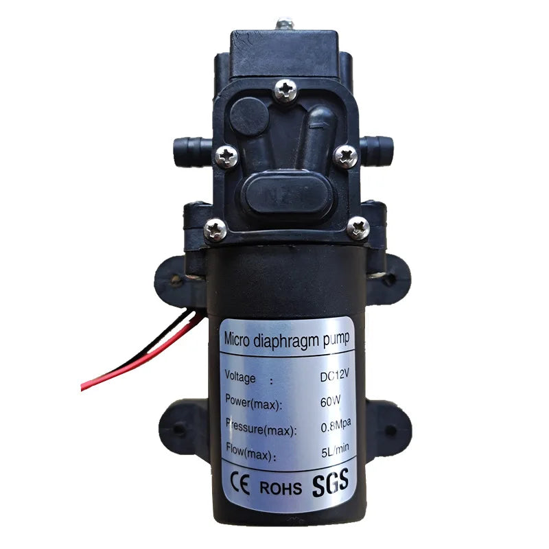 12V36W3201H Adjustable Return Pump Lithium Battery Sprayer Diaphragm Pump