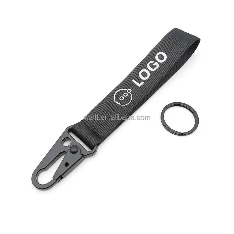Personalized Custom Keychain | Eagle Beak Hook Nylon Keyring | Brand Promotion | Customization