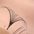 Mega Volume Lashes Korea Pbt 003 mm Customized logo Easy Fan Silk Mega Volume Easy Fanning Eyelash Extensions