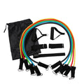 Workout Resistance Bands 11 Pcs Set with Latex & TPE Material 1.2m Length Custom Logo-DLINE Brand