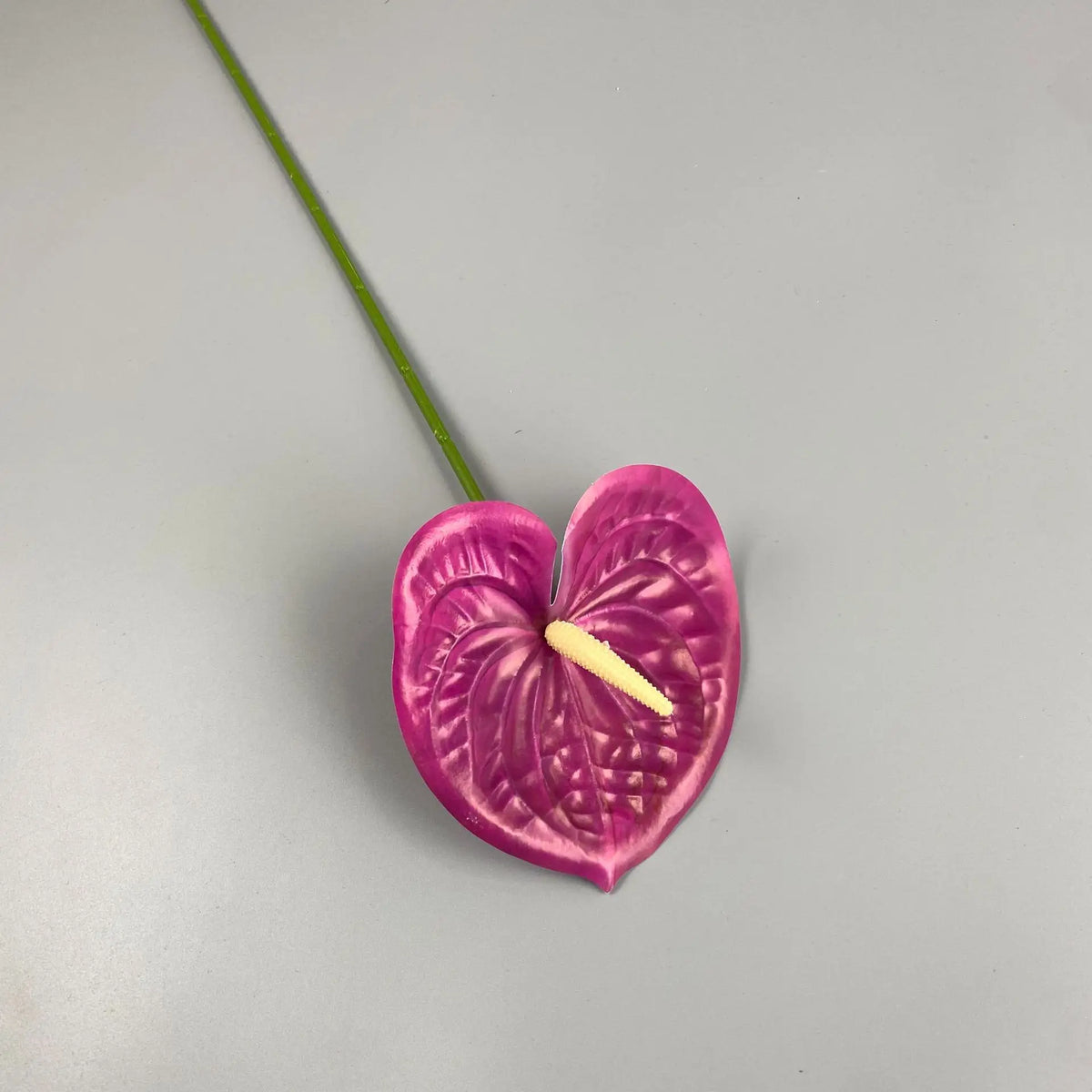F-D0037 Decorative Flowers Artificial Real Touch Anthurium for Flower Arrangement