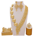 18K Gold  Plated  Women's Jewelry Set Fashion Design