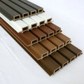 Hot Sale Modern WPC Wall Panel Smooth Waterproof Wood Paneling 5-Year Warranty CE Certified 12 Colors for Indoor/Outdoor