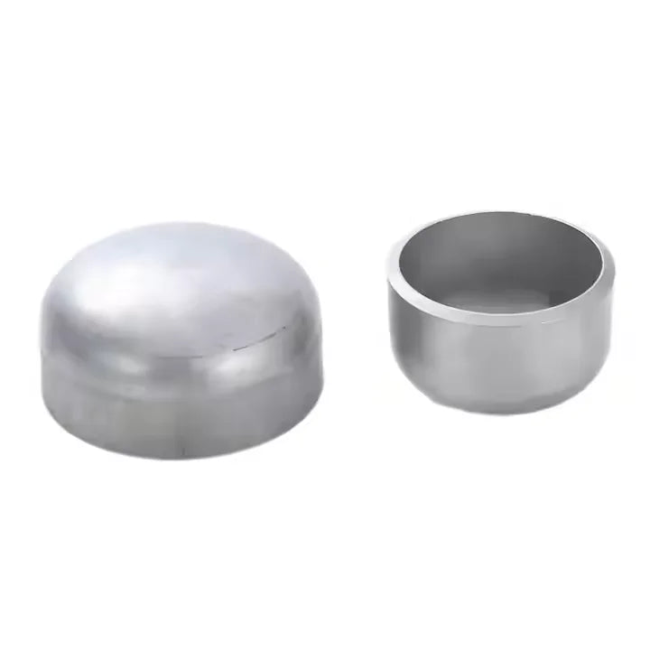 Dished End Caps Head Asme B16.9 A234 Stainless Steel 304 316L 904 Butt Welded Seamless Pipe End Caps Petroleum Painted Surface