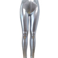 Latex Rubber Shinny Dance Leggings Liquid Wet Look Tights for Girls