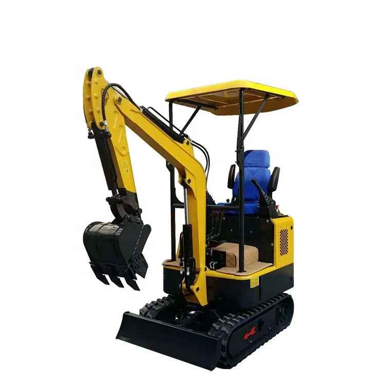 ICLES 850kg Mini Crawler Excavator EPA Certified Briggs & Stratton 13.5HP Engine Hydraulic Micro Digger for Farm and Garden MegaBDM