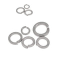 Custom Plain Zinc Stainless Steel Thin Spring Washer for Shaft & Bore Locking Applications