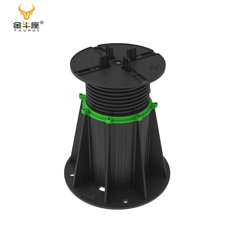 Adjustable Plastic Pedestal 24-45mm Terrace Support Porcelain Tile Accessories Plastic Base pp Material Pedestal
