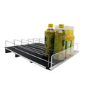 Heavy-Duty FMoothie Metallic Flex Shelf Roller Supermarket Rack for Convenience Store Use Conveniently Displays Small Items