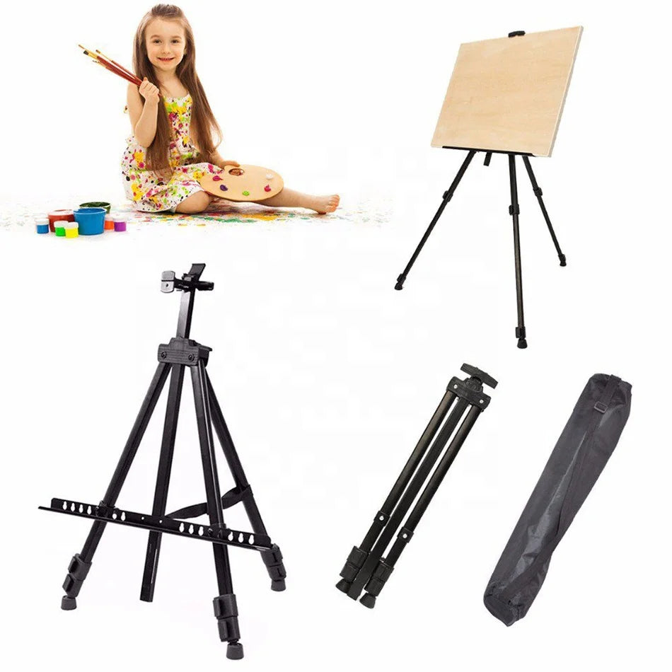 Wholesale Adjustable Tripod Metal Field Drawing Tabletop Easel Steel for Wedding Sign Easel TACTIC BOARD EASEL