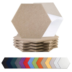 Hexagon Polyester Fiber Acoustic Panel Made in China Felt Pin Board