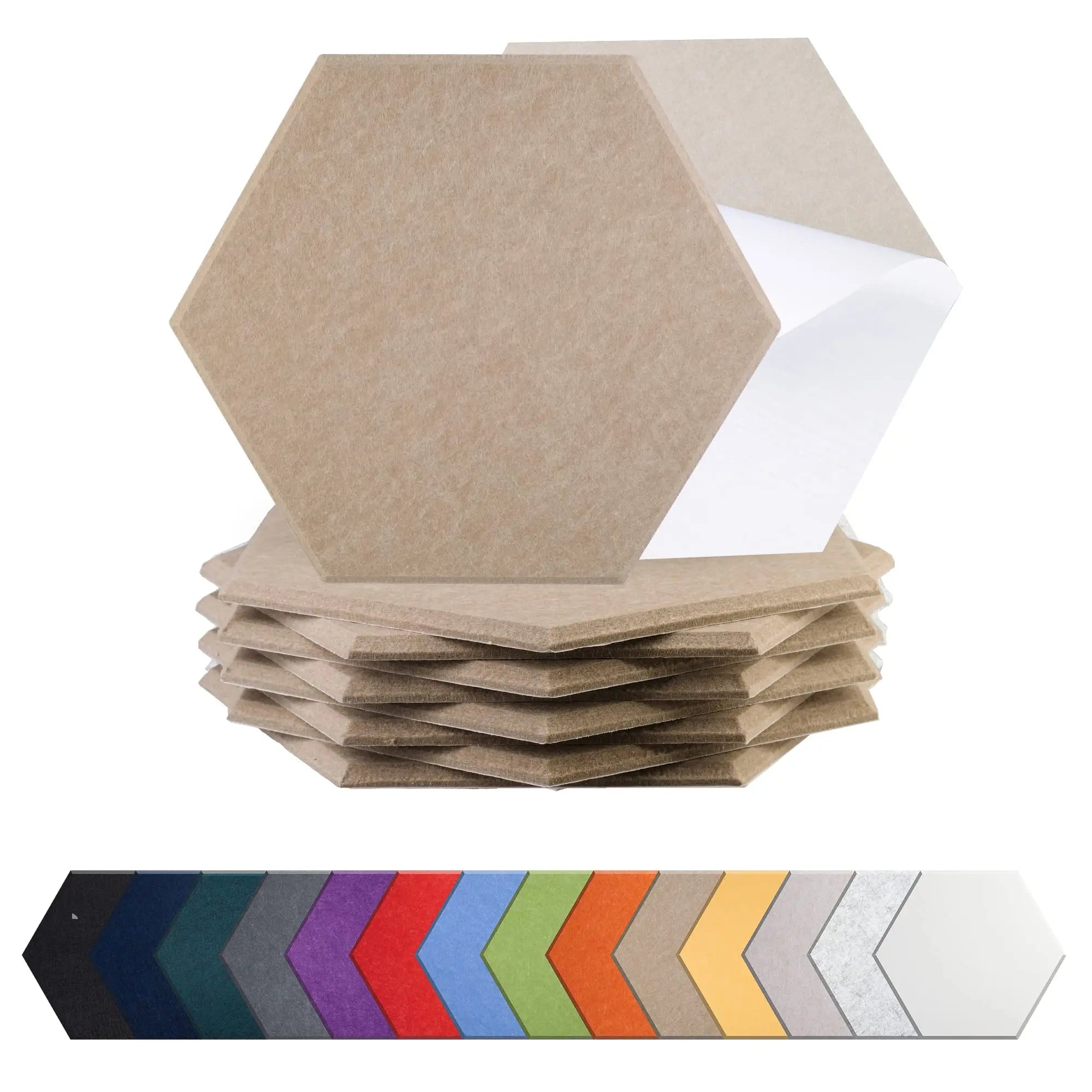 Hexagon Polyester Fiber Acoustic Panel Made in China Felt Pin Board