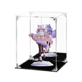 10x10x14 Inch Transparent Acrylic Collectibles Figures Models Display Box HD Dustproof Commemorative Collection Storage Box