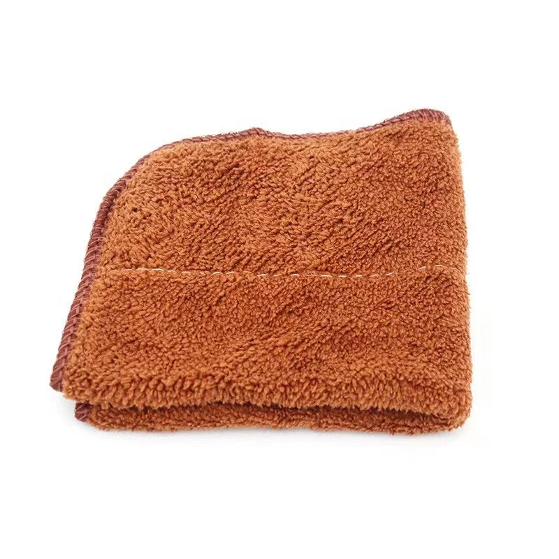 Hot Sell Premium Brown Billiard Pool Snooker Cue Clean Polish Towel for Sale