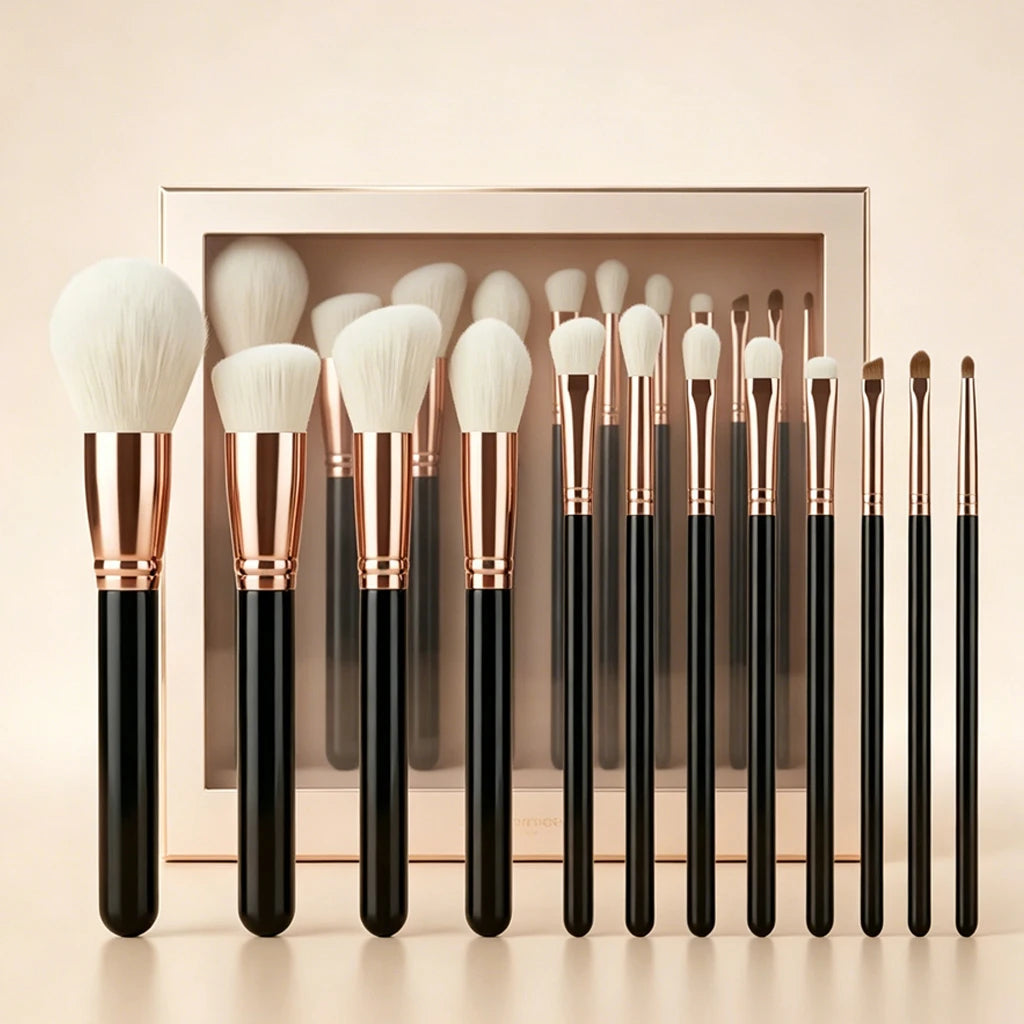 12PCS Professional Make up Brushes Set Cosmetic Foundation Eyeshadow Soft Face Brush Makeup Brushes