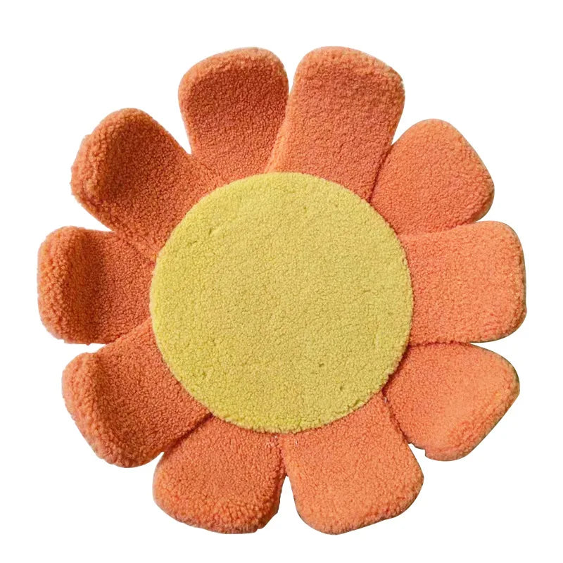 Round Nest Flower Warm Wholesale Cute Best Soft Customized Cat Round Pet Bed