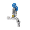 Alloy Water Tap Lockable Anti-theft 1/2 Inch Outdoor Sink Faucet With Lock Key Switch Faucet Connector