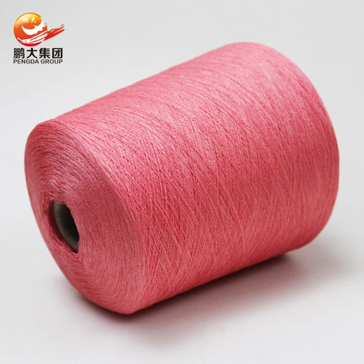 Pengda Spring Summer Cool Flax Like 1kg 24nm/1 Rayon Nylon Blend Yarn for T-shirt