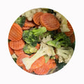 Organic Healthy 4-Way Pea Corn Carrot Spring Mix Chinese Factory Frozen Bag Chopped Vegetables Whole Greenhouse Grown Median Cut