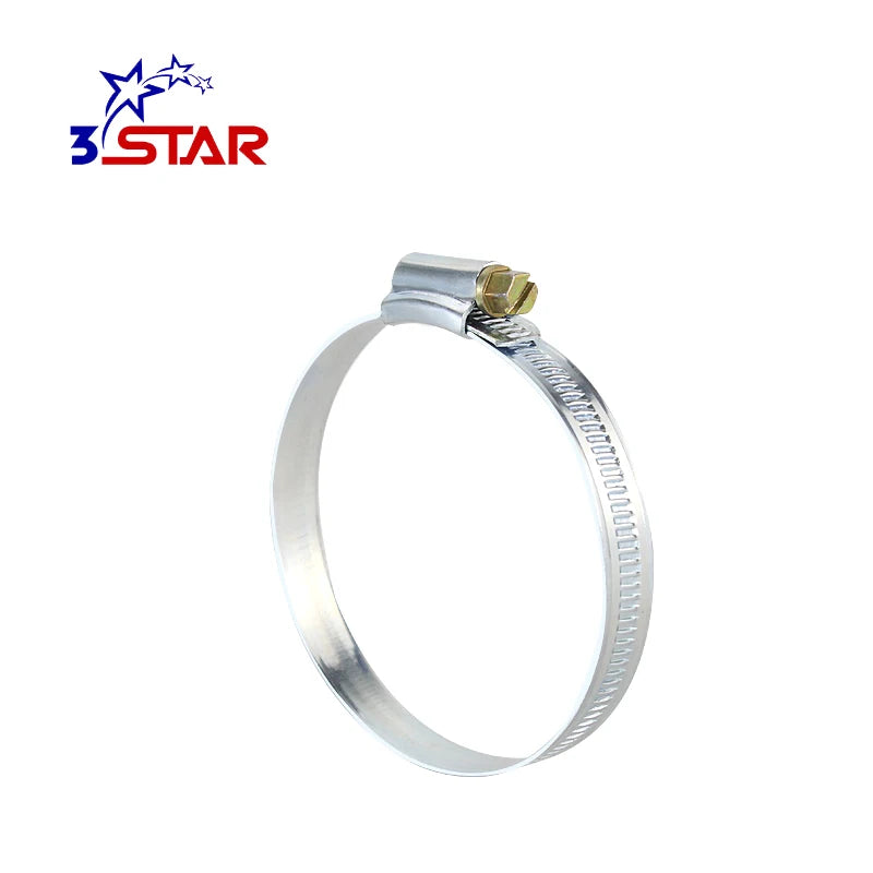 W1 British Type Mini Hose Clamp 9.5mm Jubilee Clips for Pipe Metric & Inch