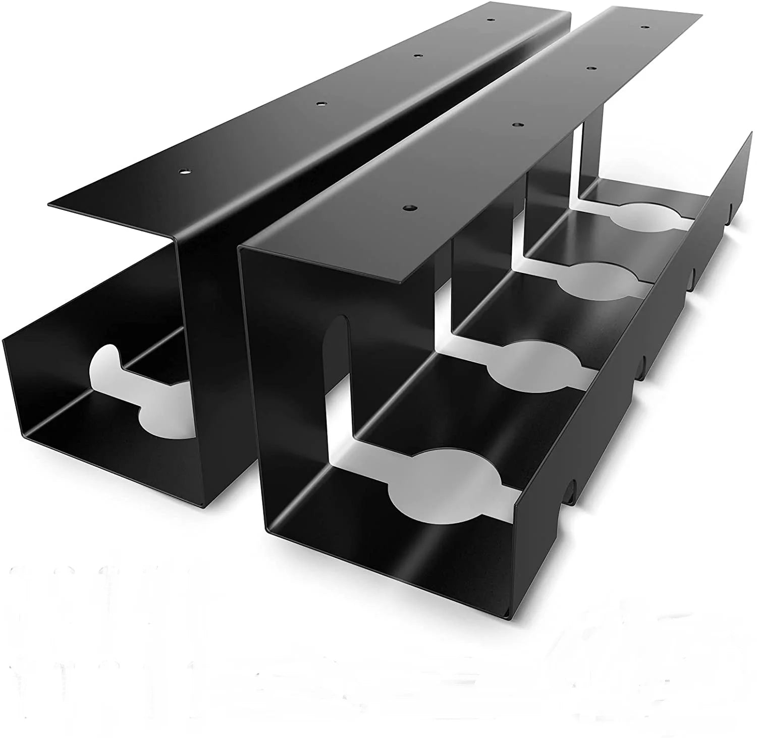 Under Desk Cable Tray Steel  Wire Management Rack Standing Workplace Tidy Cable Tray