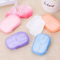 Customized logo Travel Supplies Disposable Soap Paper Hand Soap Flower Portable Paper Soap