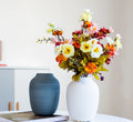 Customized Scandinavian Modern Tall Ceramic Vase Simple Decorative Flower Utensils for Living Room TV Cabinet Dried Flower
