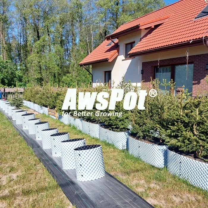 Large Plastic White 20 50 200 Gallon Air Root Pruning Pot 100x80cm for Agarwood Calamansi Trees hedge plants Indoor Outdoor