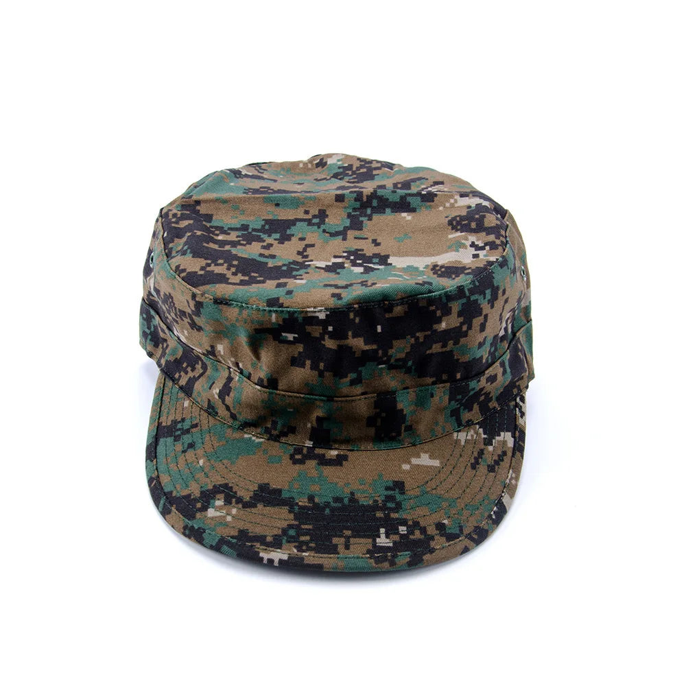 High Quality Camouflage Caps Flat Top Patrol Cap