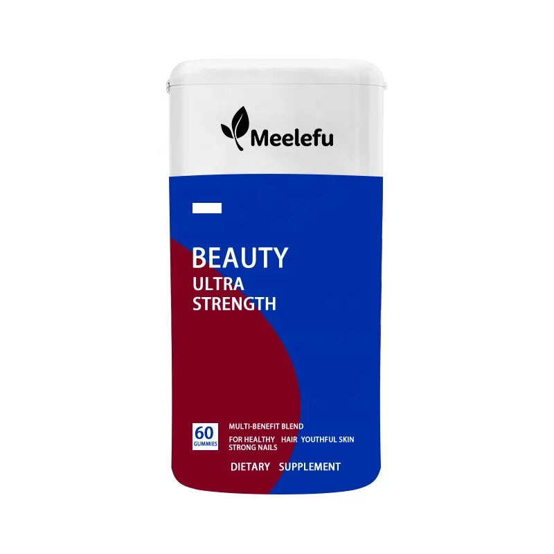Custom Private Label Beauty Gummies Skin Glowing Hyaluronic Acid Vitamin C Beauty Whitening Skin Care Collagen Gummies