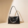 Custom Logo Genuine Leather Bags Factory Direct Wholesale Ladies Chain Strap Handbags Boutique Quality Shoulder Bag