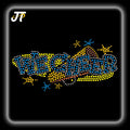 T&J Factory Direct Custom 3D Heart Iron-on Motif Design Sequin Patches Shiny Rhinestone Heat Press Transfer Hot-Fix
