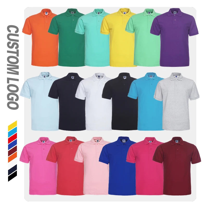 Custom Logo Men's Formal Short-Sleeved Shirts Breathable Woven 200g Polyester/Cotton Fabric Heat-Transfer Printed New Design