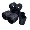 Self-adhesive Curly Hair Tool Rollers for Natural Hair Rollers Black Popular Hair Drum Roller
