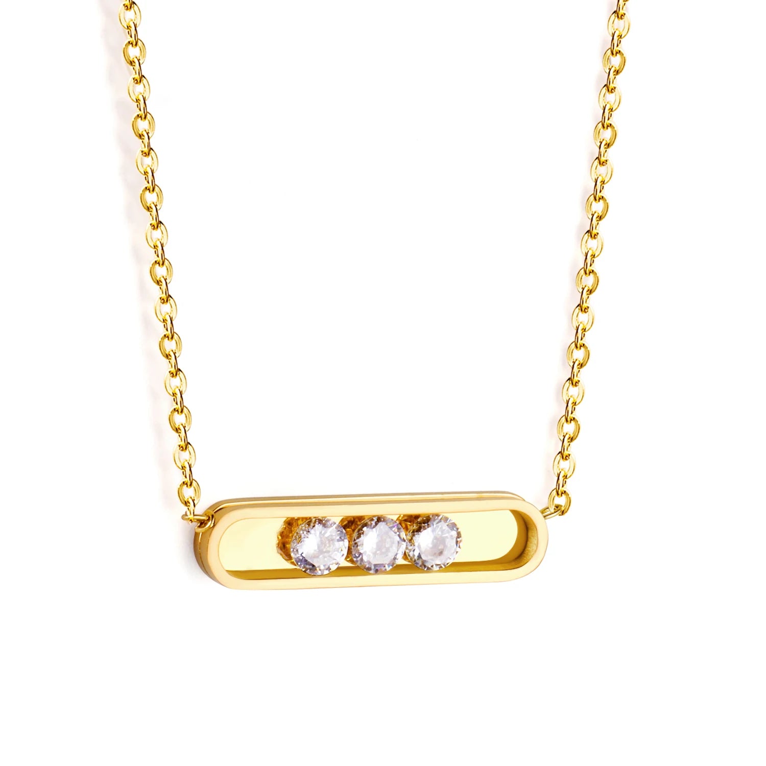New Design Mother's Day Gift Pendant Necklace Gold Plated Jewelry for Sale