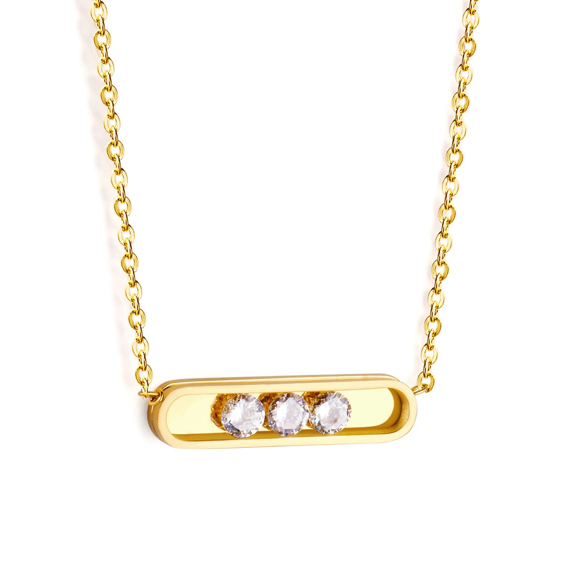 New Design Mother's Day Gift Pendant Necklace Gold Plated Jewelry for Sale