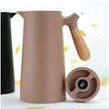 Q Hot Sale 1000ml Custom Vacuum Flask Coffee Pot With Handle