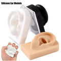 Wholesale Square Silicone Body Jewelry Display Stand Kit Square Shape Model Ear Studs Earring Practice Piercing Tools for Tattoo