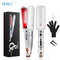High Temperature Vapor Styler Hair Straightener and Curler 2 in 1