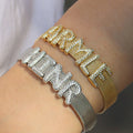 New DIY Letter-style Watch Strap Bracelet Fashionable and Adjustable Personalized Letter Bracelet