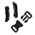 1/2''Curved Contoured Paracord Bracelet Clips Plastic Quick Side Release Buckles Straps Accessories