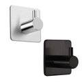 Removable Stainless Steel Self Adhesive Wall Sticky Robe Hooks  Heavy Duty Coat Towel Bathroom Waterproof Kitchen Hook
