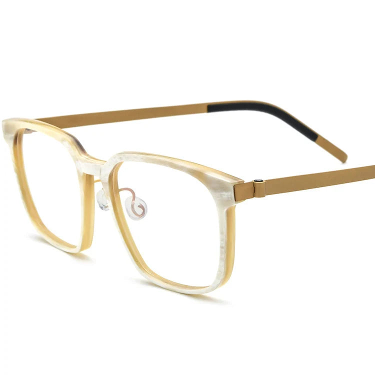 YTSBL 98639 Women's Retro Optical Frame Fashionable Horn Eyeglasses Frames 2022 Wholesale Myopia Glasses