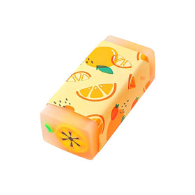 Cute Fruit Eraser School Student Stationery Exam Drawing Soft Pencil Rubber Eraser