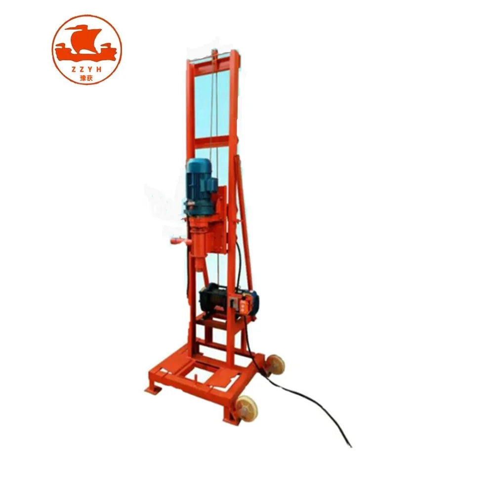 High Efficiency Well Drilling Machine Gasoline Drilling Rig Water Well Bore Well Drilling Truck